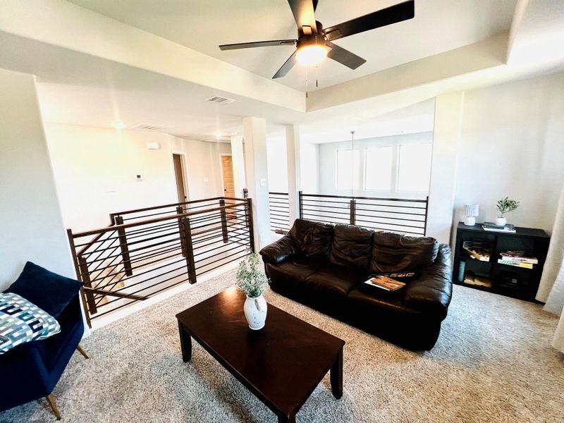 Furnished interior view inside a new home in Bluebonnet Village, Bellville (Image 16).