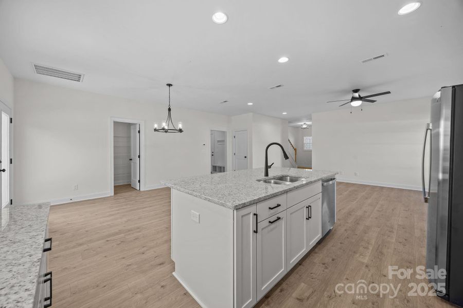 Furnished interior view inside a new home in , Salisbury (Image 8).