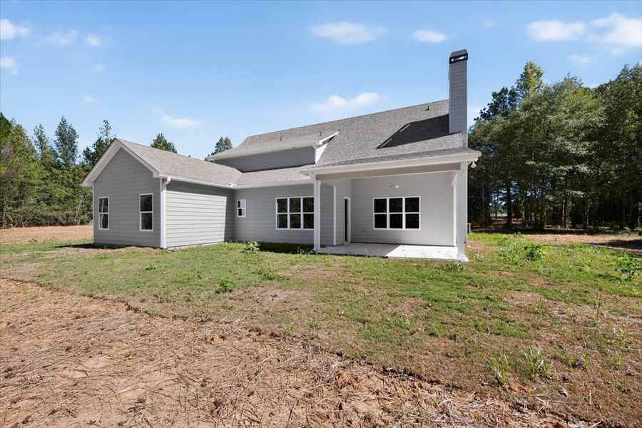 Exterior details and patio area of a home in Collier Grove, Thomaston (Image 22).