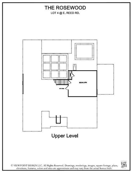 2D floor plan layout of this home in , Gainesville, GA (Image 3).