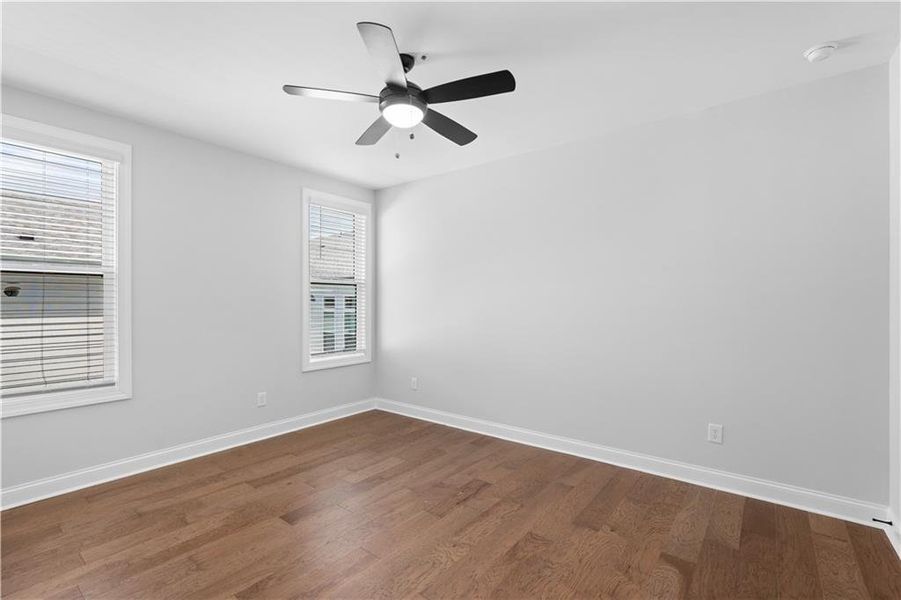 Spacious, unfurnished interior of a new home in Promenade at Sawnee Village, Cumming (Image 28).