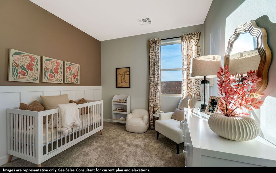 Representative furnished interior of a home built from the Tempe by CastleRock Communities in Rancho Mirage, Maricopa (Image 29).