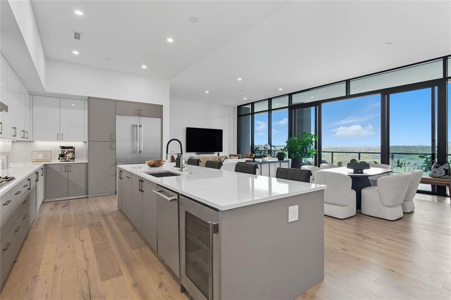 Furnished interior view inside a new home in The Dillon Buckhead, Atlanta (Image 19).