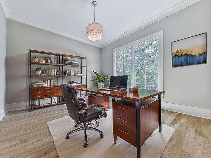 Furnished interior view inside a new home in , Ball Ground (Image 46).