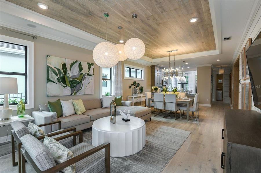 Furnished interior view inside a new home in Cresswind Lakewood Ranch, Lakewood Ranch (Image 15). Furnished interior view inside a new home in Cresswind Lakewood Ranch, Lakewood Ranch (Image 15).