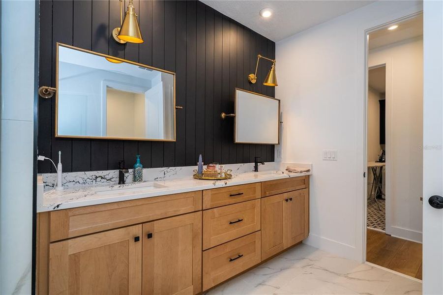 Furnished interior view inside a new home in Celebration - Island Village, Celebration (Image 28).