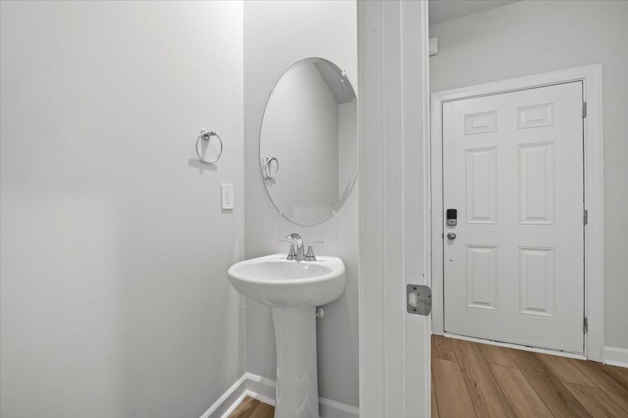Furnished interior view inside a new home in Village at White Pine, Pendleton (Image 3).