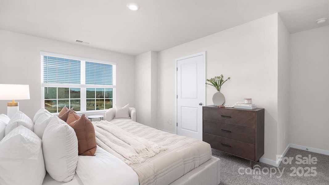 Furnished interior view inside a new home in Clark Creek Landing, Lincolnton (Image 13).