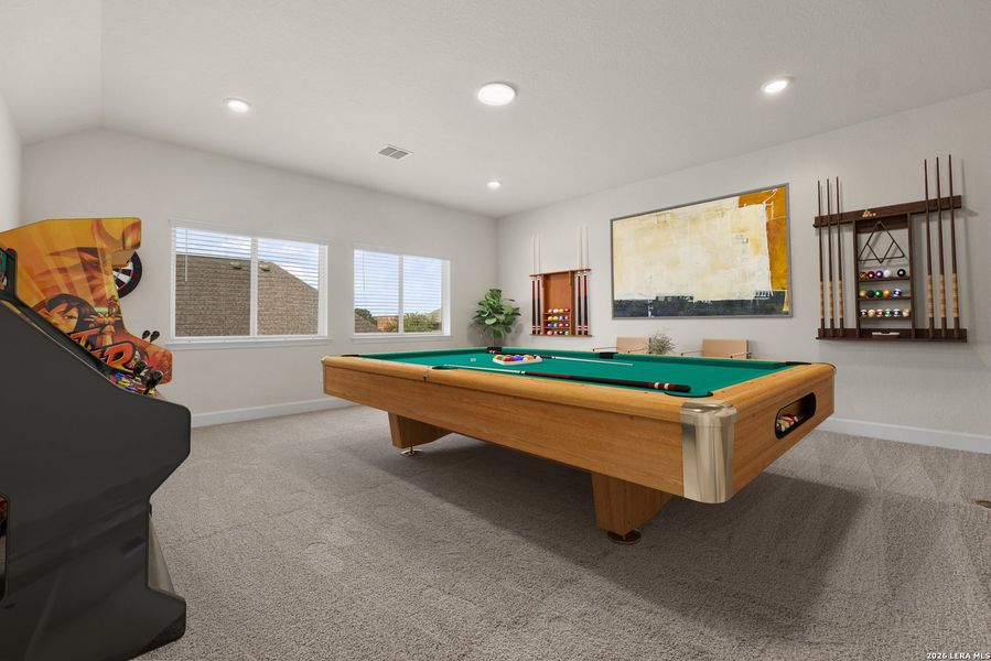 Furnished interior view inside a new home in Ventana, Bulverde (Image 10). Furnished interior view inside a new home in Ventana, Bulverde (Image 10).