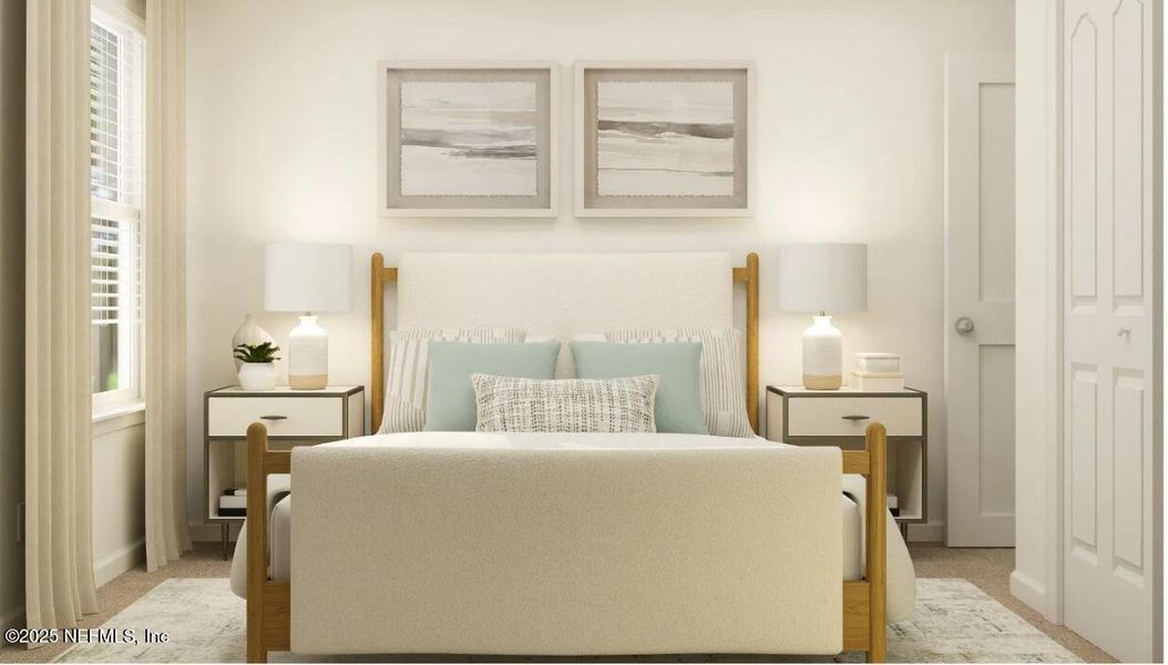 Furnished interior view inside a new home in Shearwater, St. Augustine (Image 15).