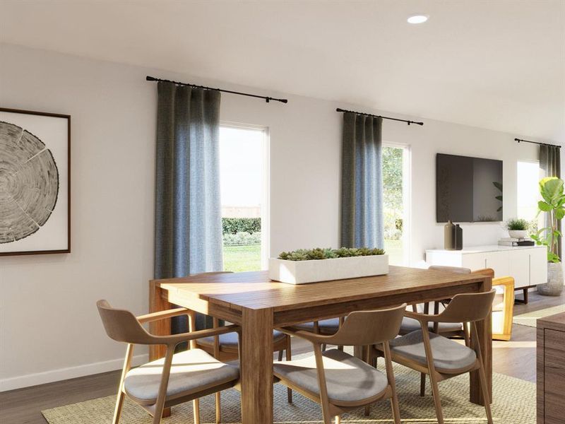 Furnished interior view inside a new home in Christian Meadows, Ennis (Image 18). Furnished interior view inside a new home in Christian Meadows, Ennis (Image 18).