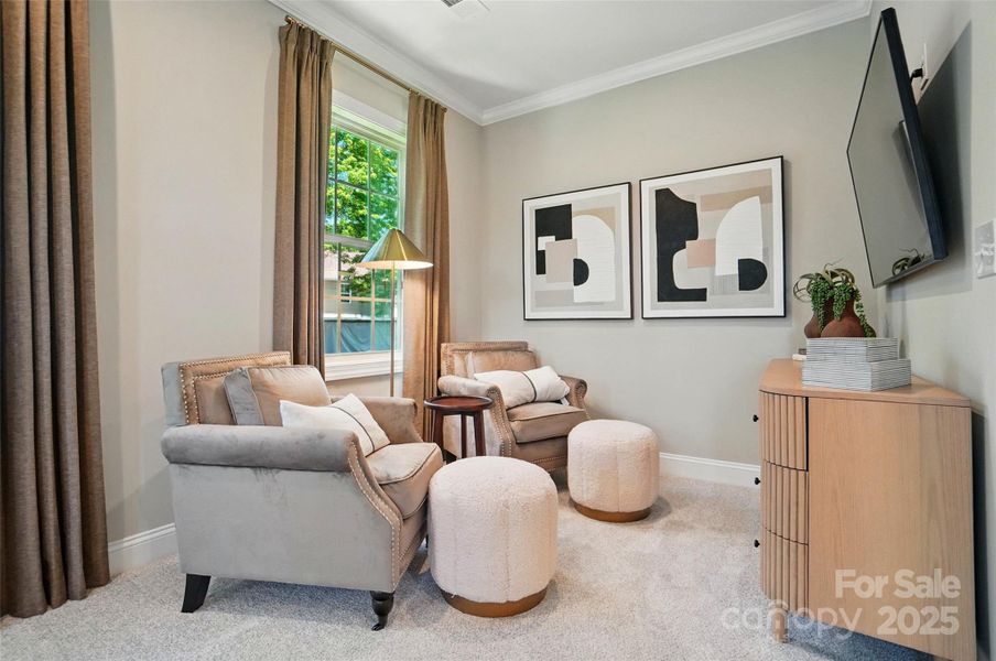 Representation only of Primary Suite Sitting area