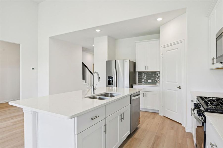 Photo is not of the actual home, but is an inspirational photo of builder’s model home and may depict options, furnishings, and/or decorator features that are not included.