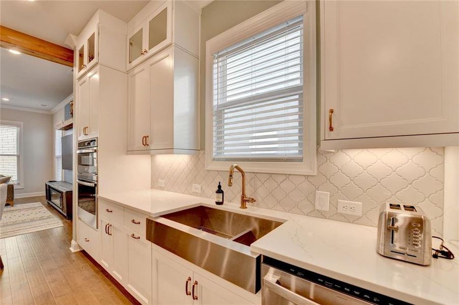 Furnished interior view inside a new home in , Duluth (Image 14).