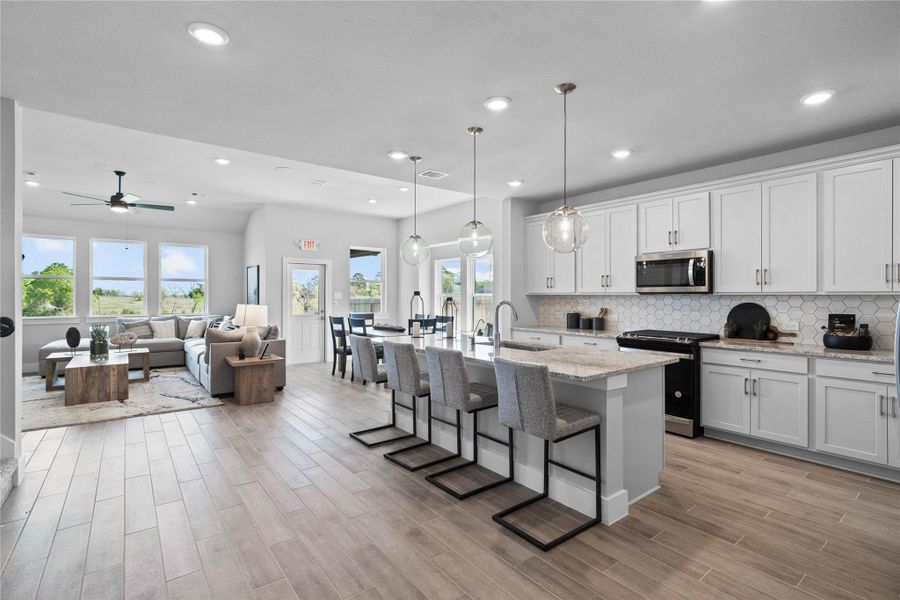 Furnished interior view inside a new home in Montgomery Ridge, Montgomery (Image 20). Furnished interior view inside a new home in Montgomery Ridge, Montgomery (Image 20).
