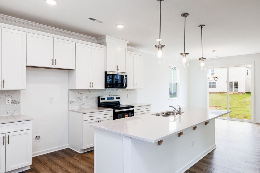 Representative furnished interior of a home built from the Tate by Mattamy Homes in Magnolia Park, Garner (Image 10).