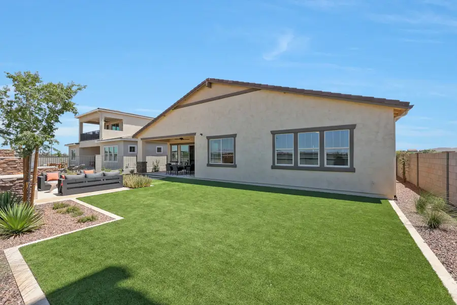 Representative exterior details of a home built from the Kelly by Mattamy Homes in Empire Pointe, Queen Creek (Image 4).