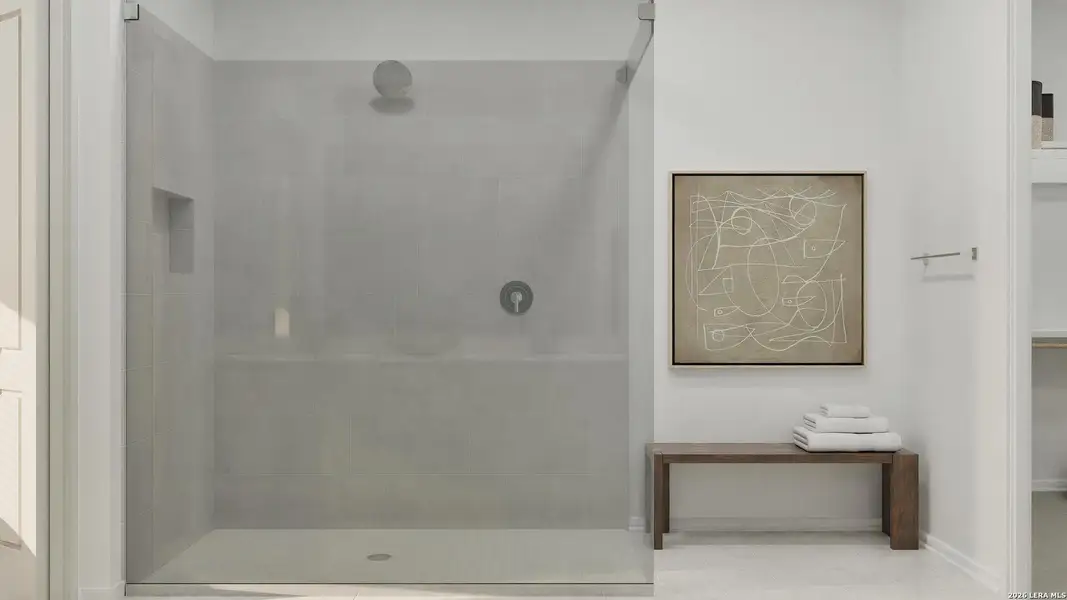 Furnished interior view inside a new home in Gatehouse, New Braunfels (Image 9).