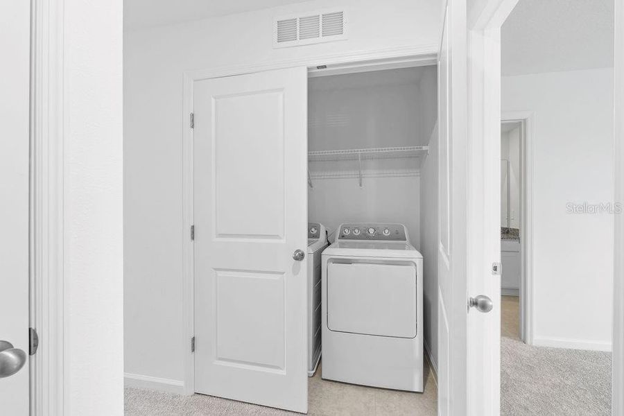 Furnished interior view inside a new home in , Davenport (Image 9).