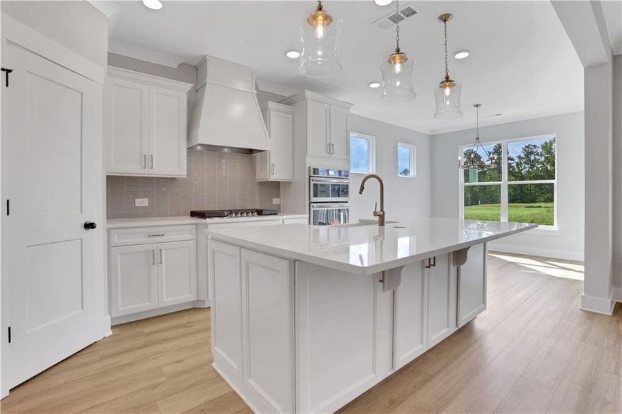 Furnished interior view inside a new home in Twin Lakes, Hoschton (Image 10).