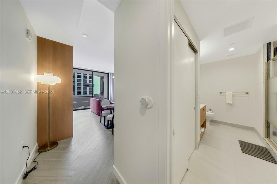 Furnished interior view inside a new home in , Miami (Image 5). Furnished interior view inside a new home in , Miami (Image 5).