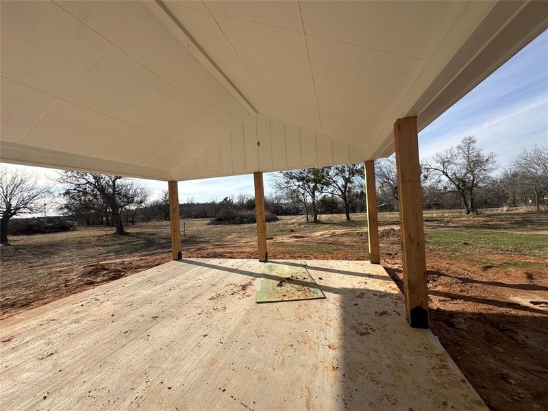 Exterior details and patio area of a home in , Bowie (Image 1). Exterior details and patio area of a home in , Bowie (Image 1).