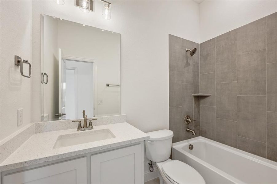 Furnished interior view inside a new home in East Oak Creek 60-65, Commerce (Image 15).