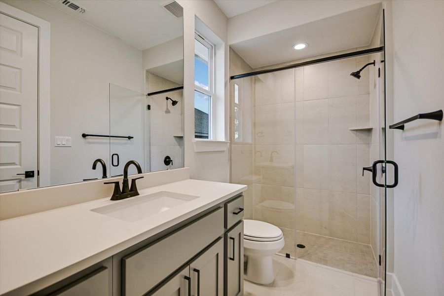 Furnished interior view inside a new home in Riverstone, Georgetown (Image 10).