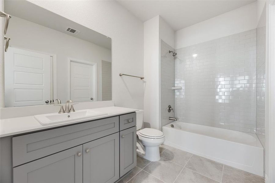 Furnished interior view inside a new home in City Point, North Richland Hills (Image 8).