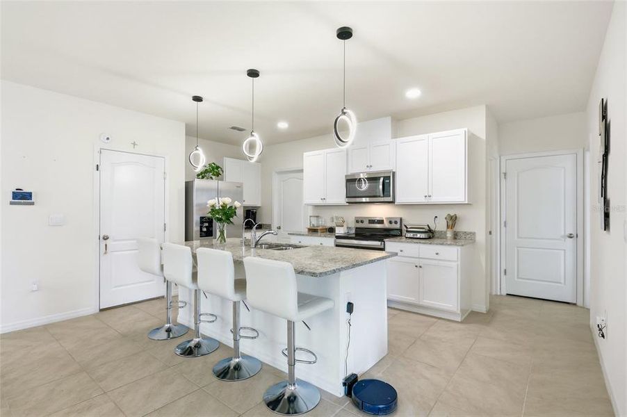 Furnished interior view inside a new home in Cascades, Davenport (Image 9).