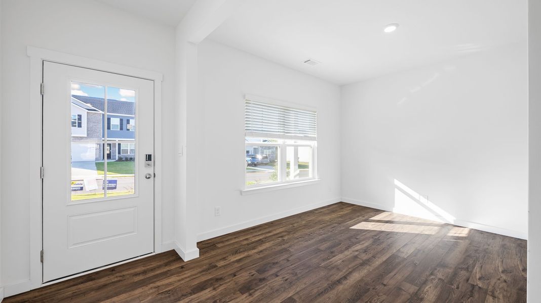 Representative unfurnished interior of a home built from the Salem by D.R. Horton in Hawks Landing, Apison (Image 12).