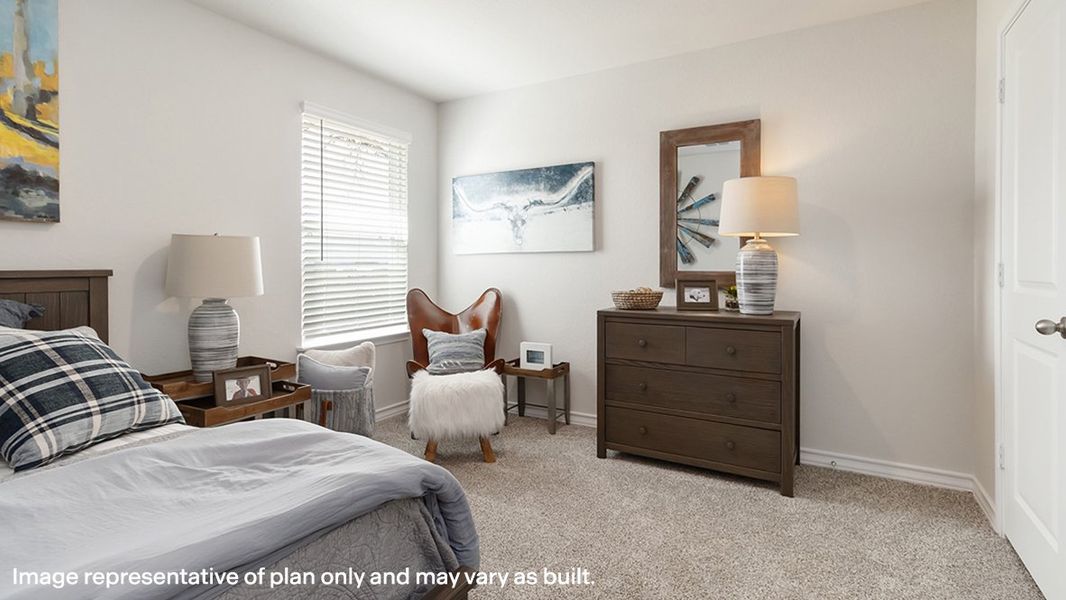 Furnished interior view inside a new home in Steele Creek, Cibolo (Image 28).