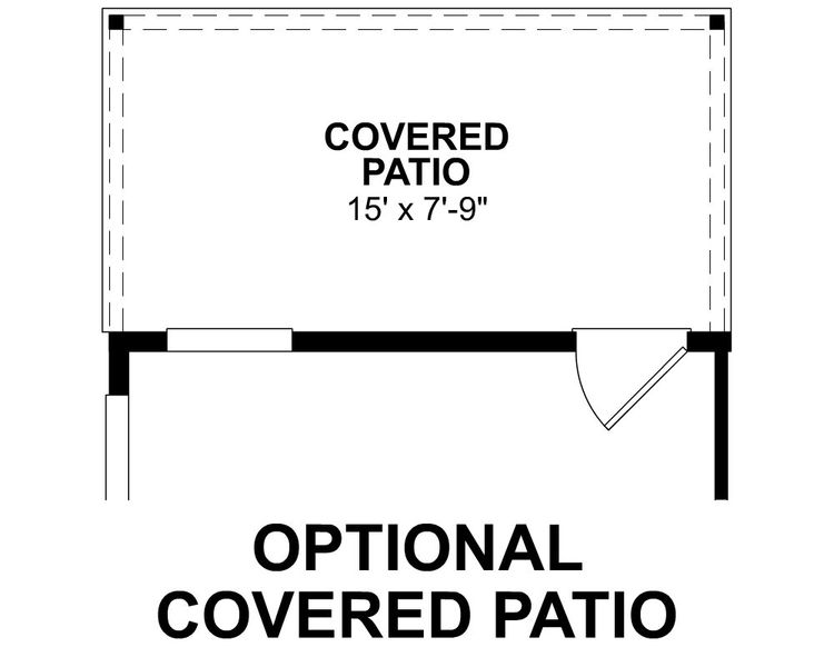 2D floor plan layout for the Daisy by Beazer Homes in Somerset: Essentials Collection, Myrtle Beach, SC (Image 6).