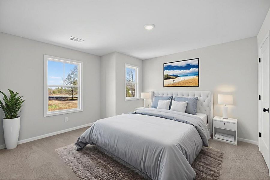 Furnished interior view inside a new home in , Commerce (Image 20).