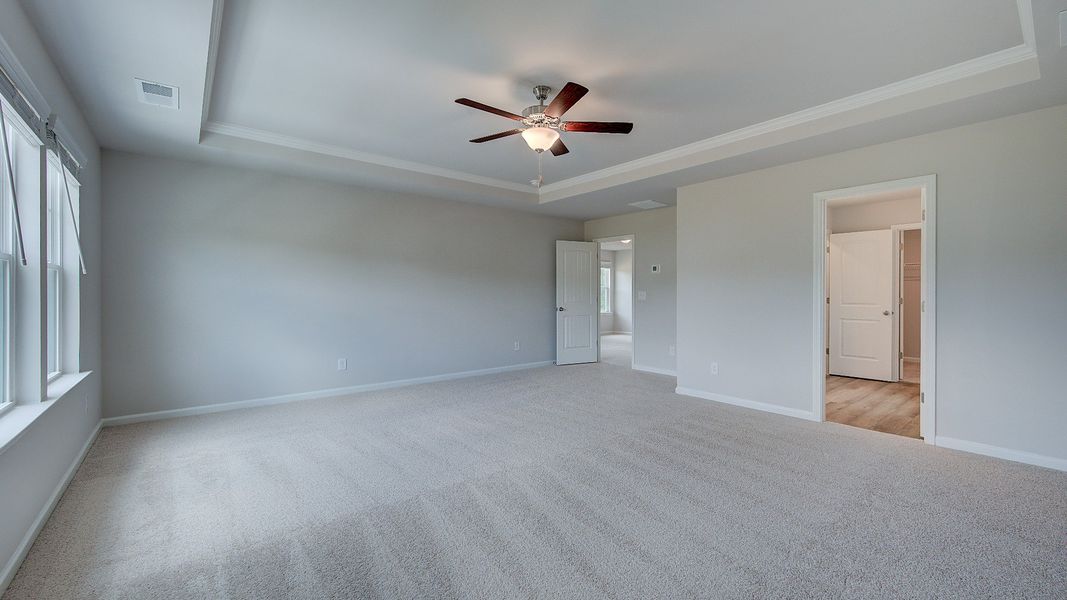 Furnished interior view inside a new home in Chapel Hill, Newnan (Image 22).