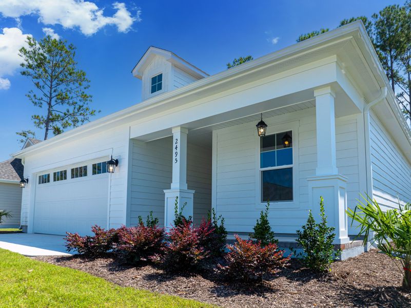 Representative exterior details of a home built from the Sand Dune by Bill Clark Homes in Osprey Landing, Southport (Image 3).
