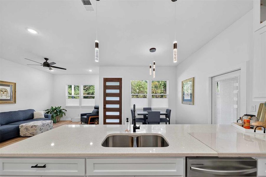 Furnished interior view inside a new home in , Payne Springs (Image 15). Furnished interior view inside a new home in , Payne Springs (Image 15).