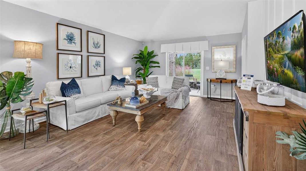 Furnished interior view inside a new home in Grand Reserve, Bunnell (Image 9).
