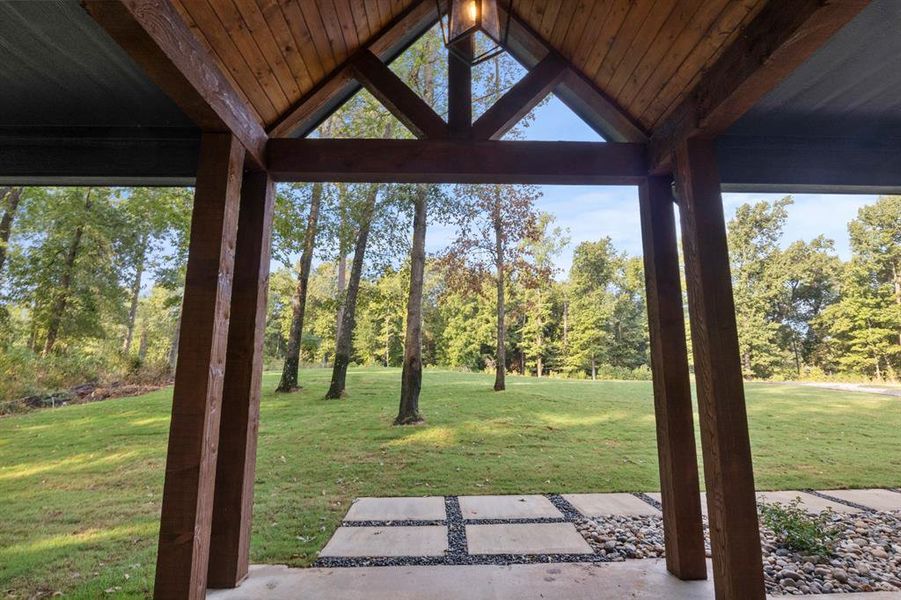 Exterior details and patio area of a home in , Leesburg (Image 3). Exterior details and patio area of a home in , Leesburg (Image 3).