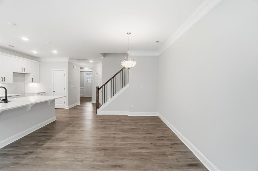 Spacious, unfurnished interior of a new home in Harrisburg Village Townhomes, Harrisburg (Image 44).