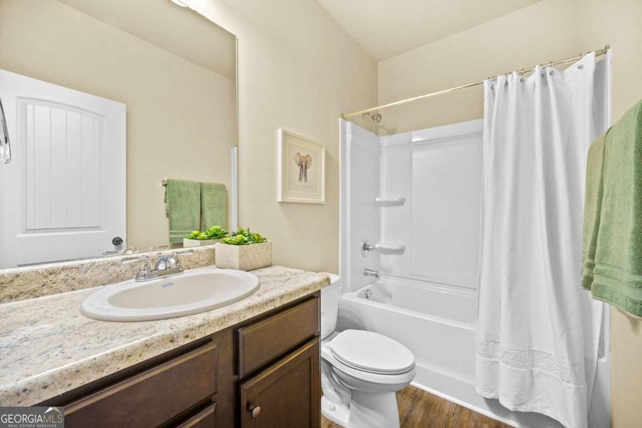 Furnished interior view inside a new home in Walker Commons, Hampton (Image 4).