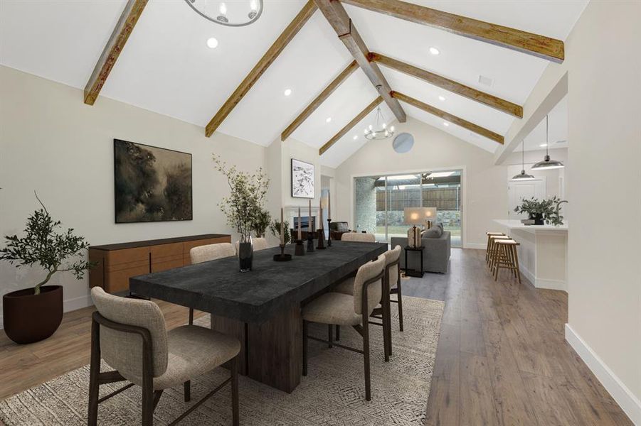 Furnished interior view inside a new home in Elevon, Lavon (Image 4).