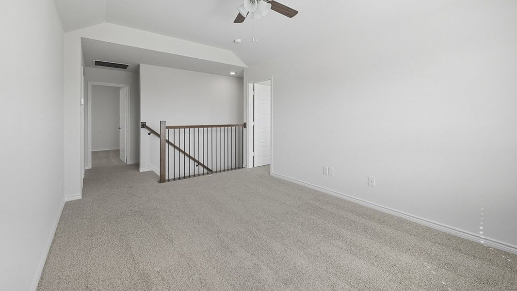 Representative unfurnished interior of a home built from the Haven by D.R. Horton in Silverado, Aubrey (Image 12). Representative unfurnished interior of a home built from the Haven by D.R. Horton in Silverado, Aubrey (Image 12).