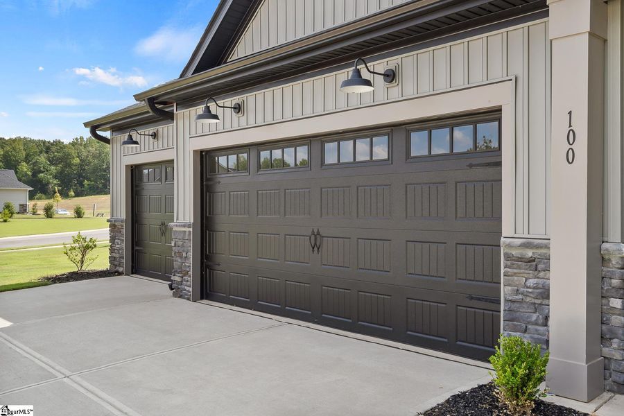 Exterior details and patio area of a home in Saratoga Oaks, Williamston (Image 3).