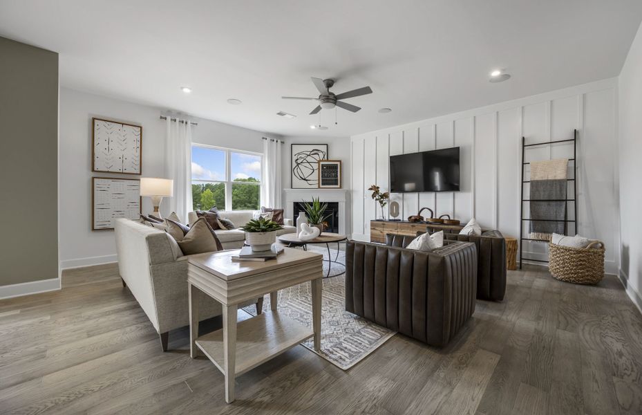 Furnished interior view inside a new home in Berkeley Mill, Cumming (Image 15).