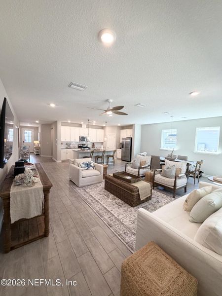 Furnished interior view inside a new home in , Yulee (Image 25).