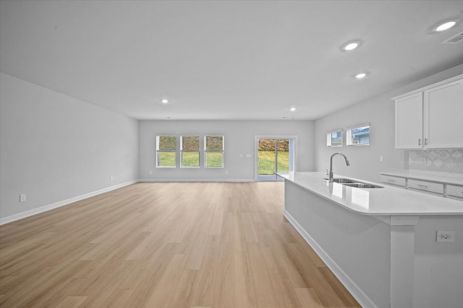 Spacious, unfurnished interior of a new home in The Farm at Wells Creek - Signature Collection, Gray Court (Image 12).