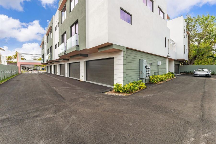 Exterior details and patio area of a home in , Miami (Image 15). Exterior details and patio area of a home in , Miami (Image 15).