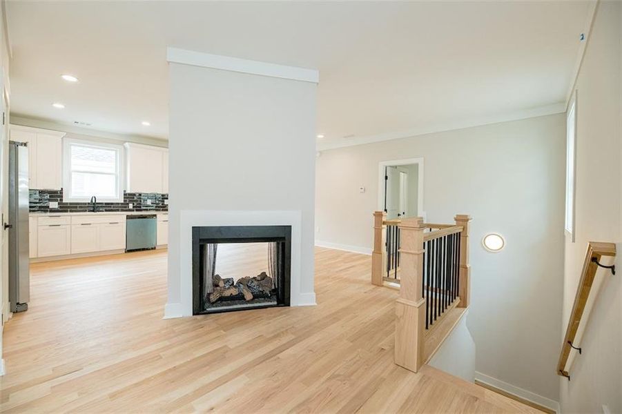 Furnished interior view inside a new home in , Atlanta (Image 5).