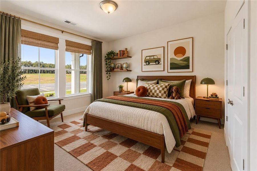 Furnished interior view inside a new home in Bay Creek Overlook, Loganville (Image 9).